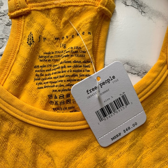 NWT Free People Movement ECONYL® Crop Top - Picture 5 of 6